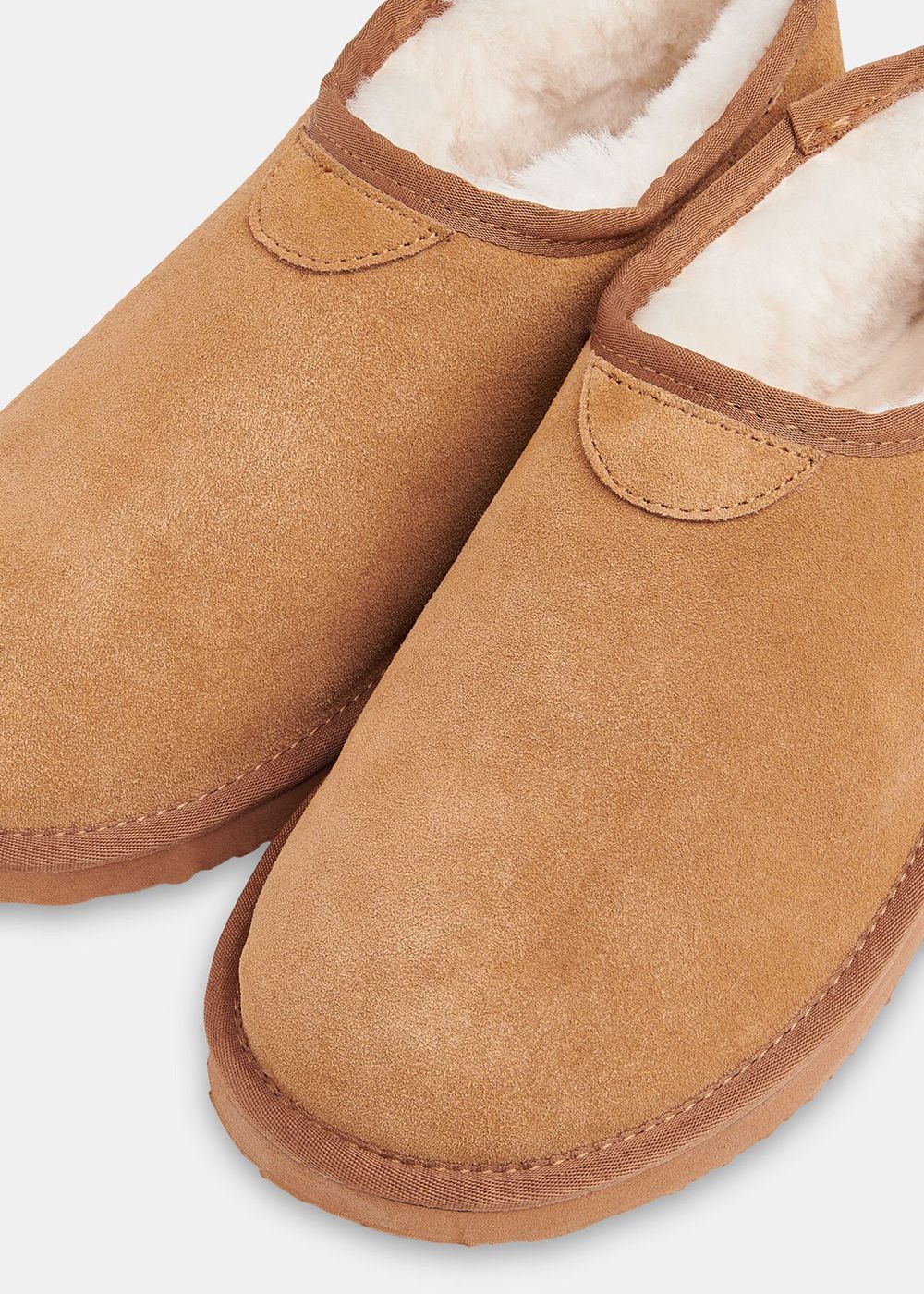 Whistles Lidia Slippers Brown | US-64915TDNF