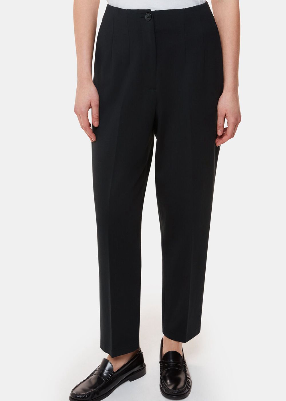 Whistles Lila Ponte Pants Black | US-56927KEDG