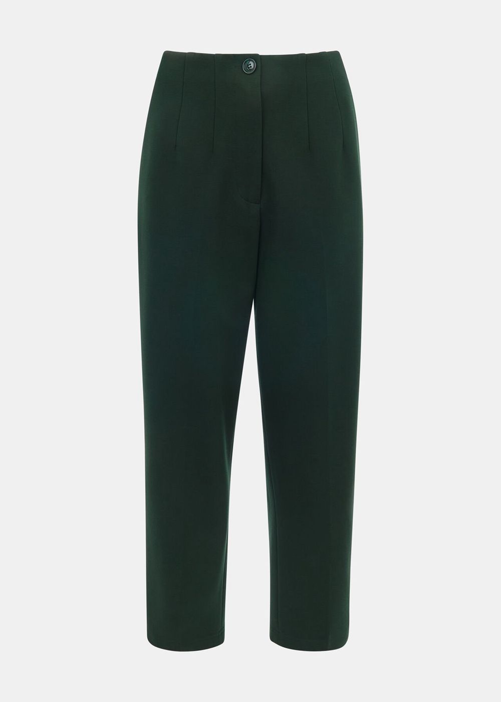 Whistles Lila Ponte Pants Dark Green | US-56804GZTU