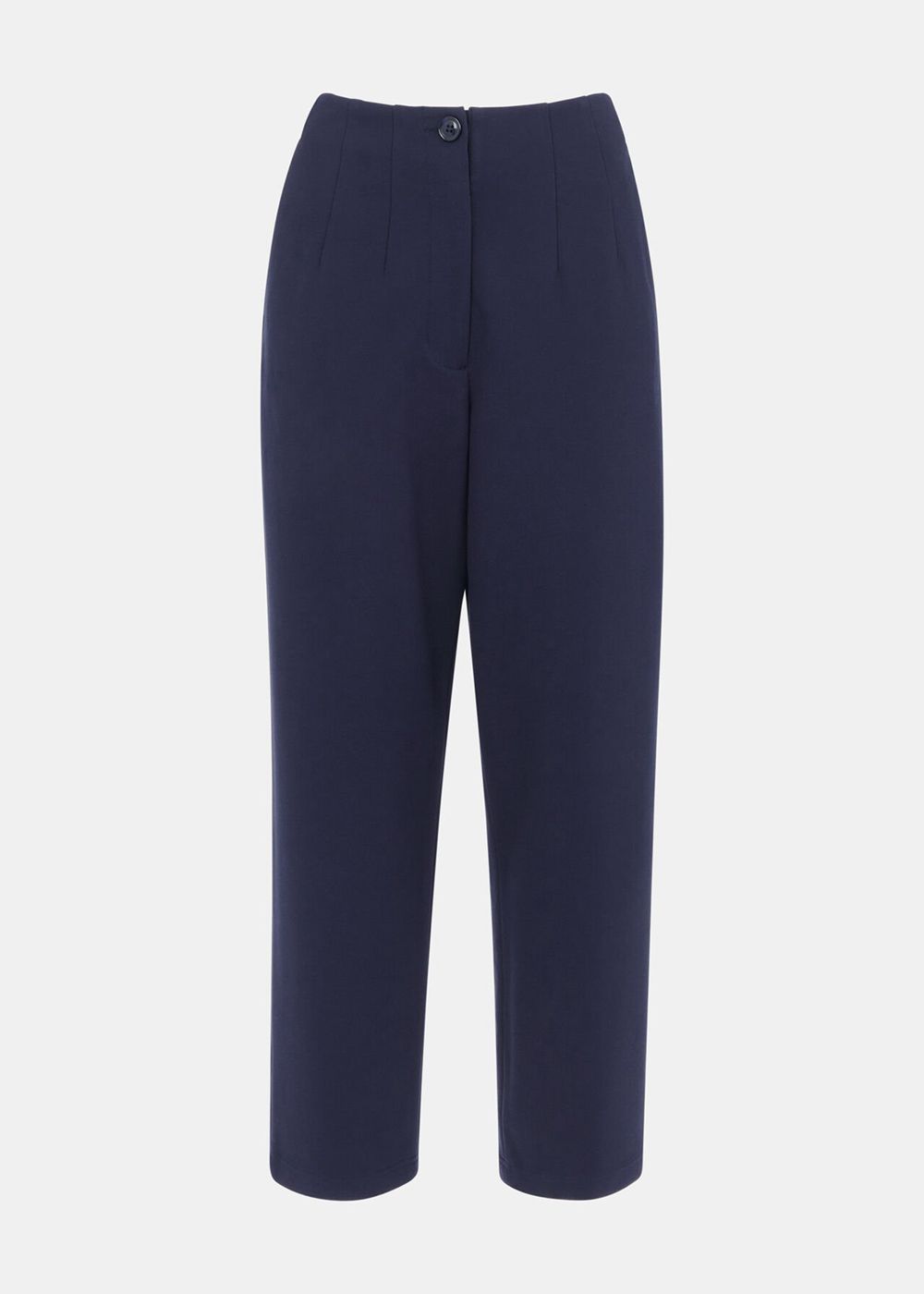 Whistles Lila Ponte Pants Navy | US-96138VMNY