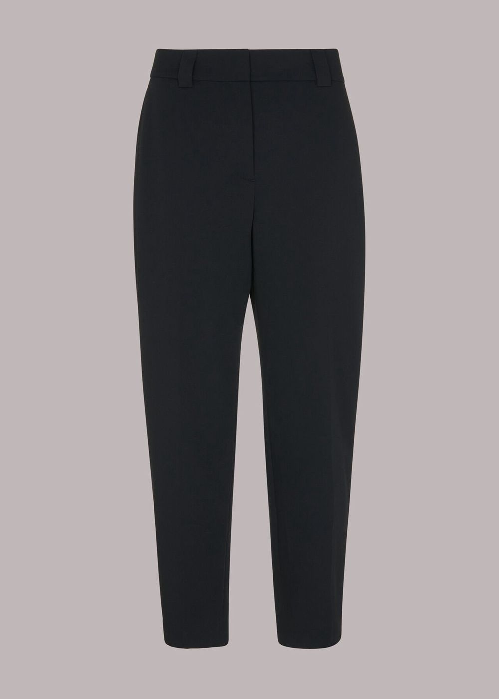 Whistles Lucie Cigarette Pants Black | US-25839CBSU