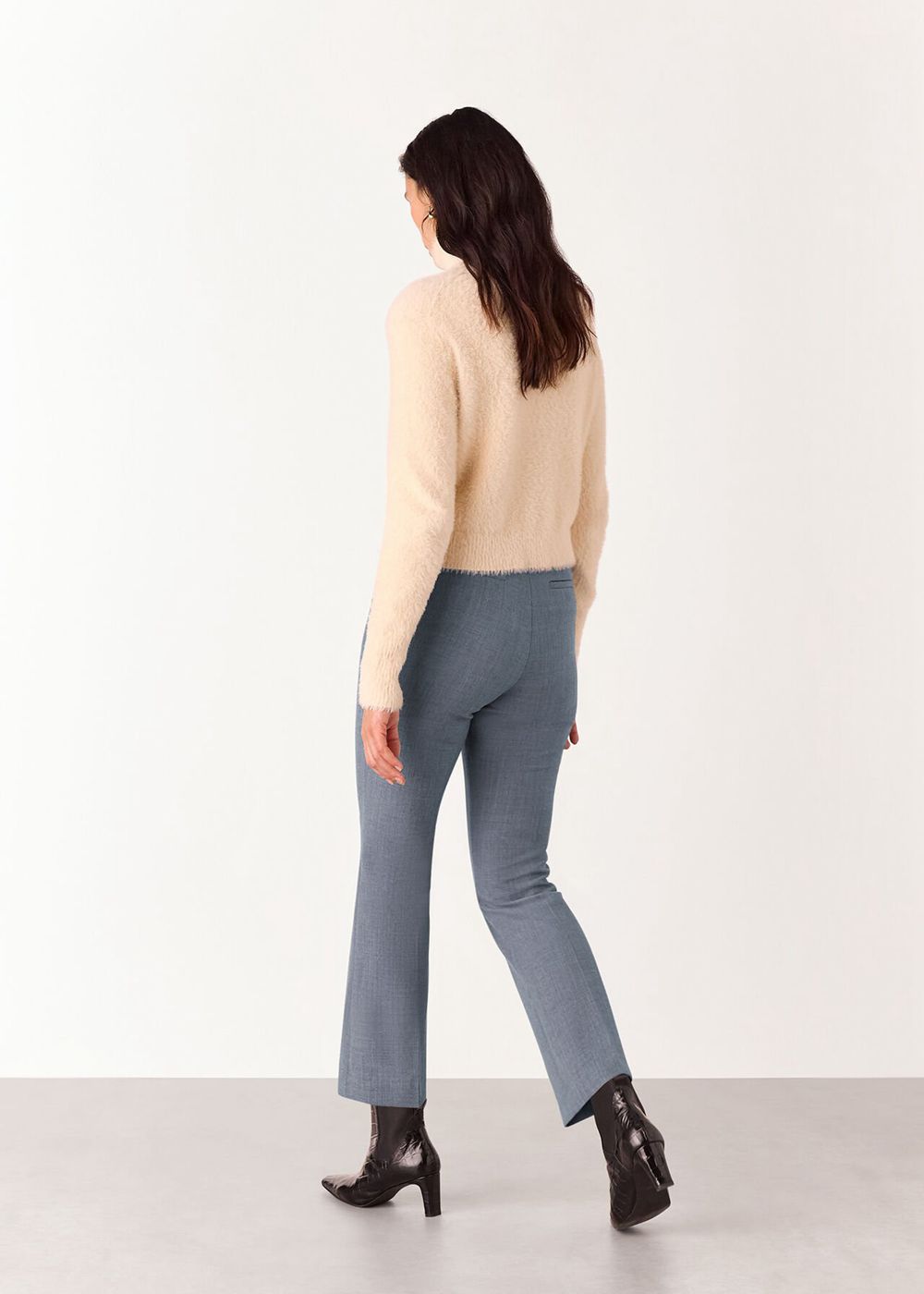 Whistles Luisa Formal Pants Grey | US-02917NEIC