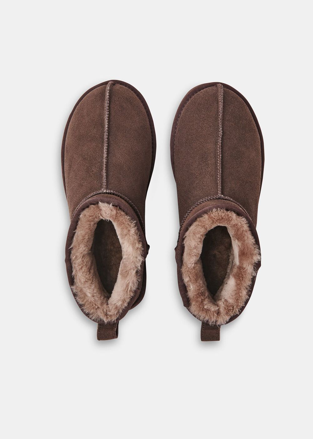 Whistles Mable Slippers Grey Brown | US-10625OMSE