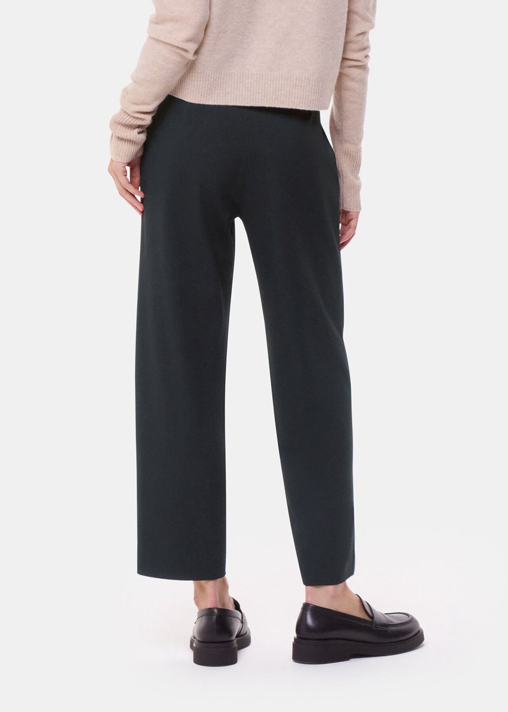 Whistles Matilda Tapered Pants Black | US-90482WULA