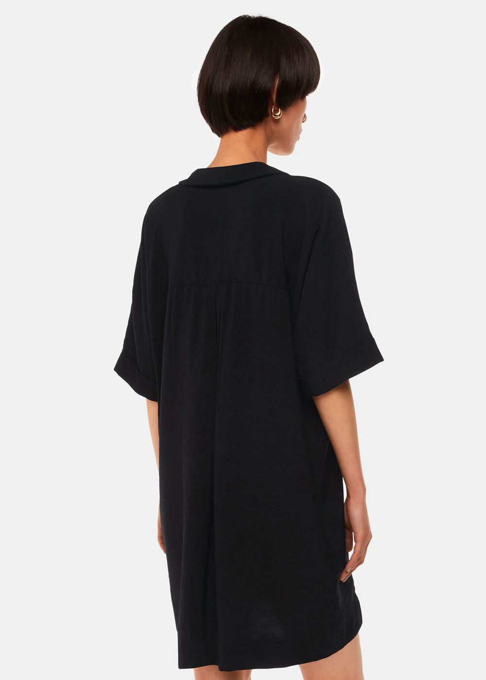 Whistles Melanie Dress Black | US-21397QWUJ