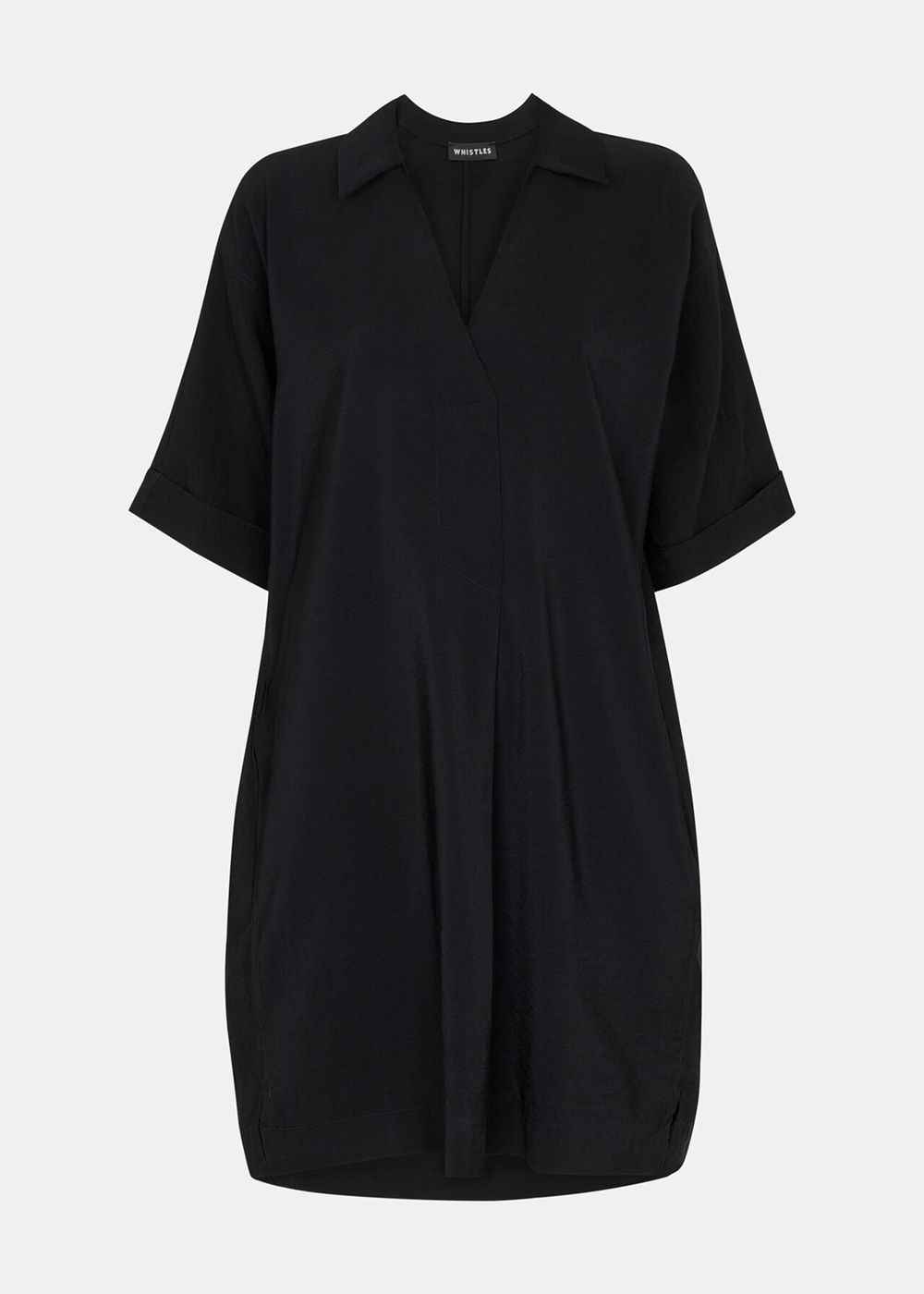 Whistles Melanie Dress Black | US-21397QWUJ