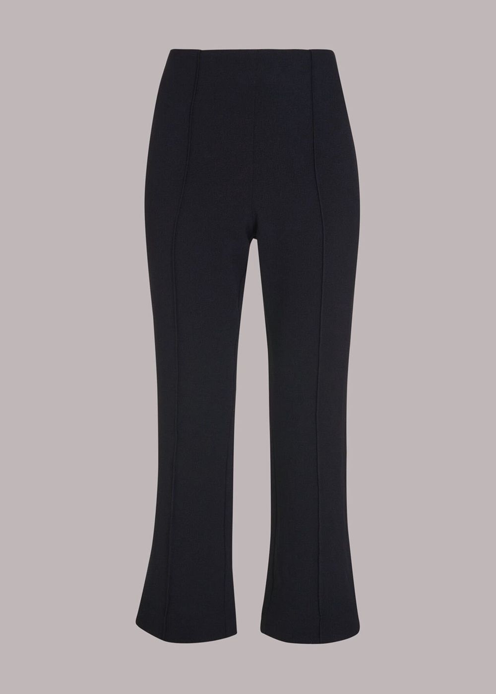 Whistles Melissa Kick Flare Pants Black | US-69238MIFG