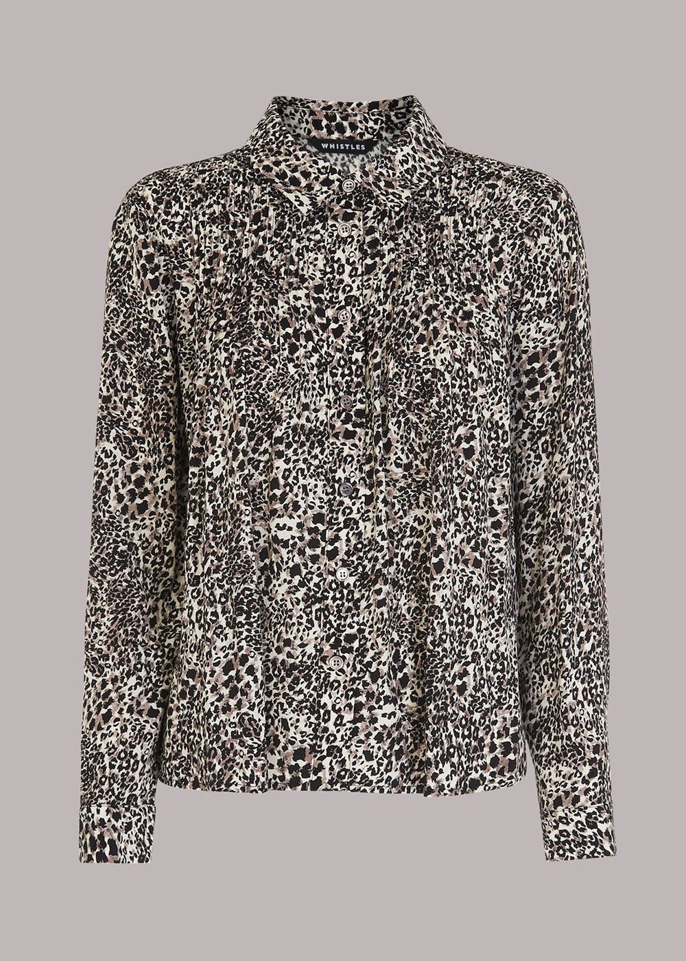 Whistles Micro Animal Print Shirts Multicolor | US-39741EZTA