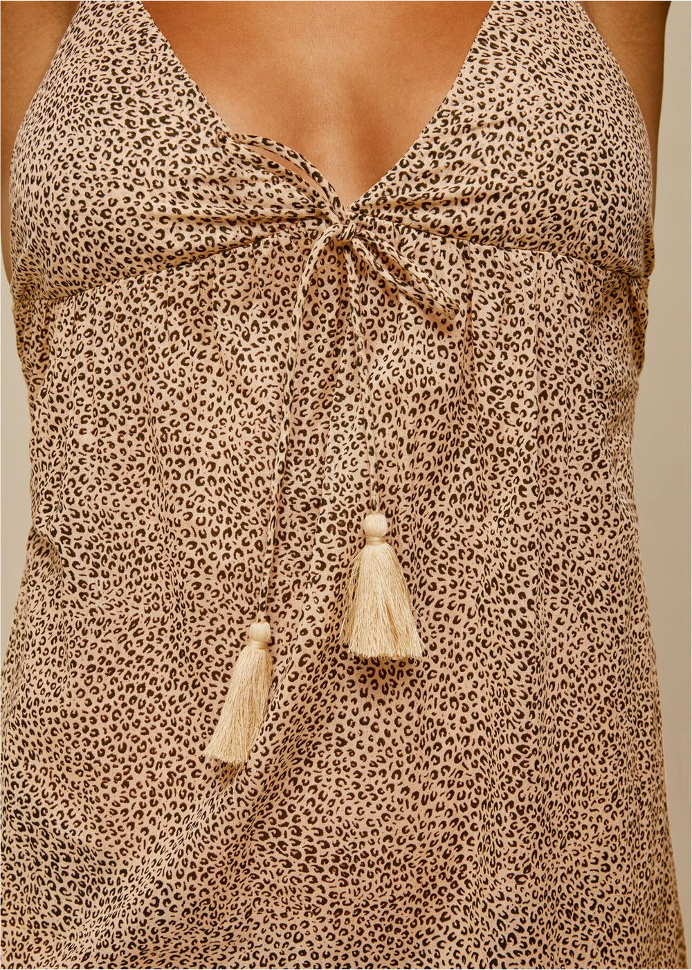 Whistles Mini Leopard Beach Maxi Dress Leopard | US-82697ITSW