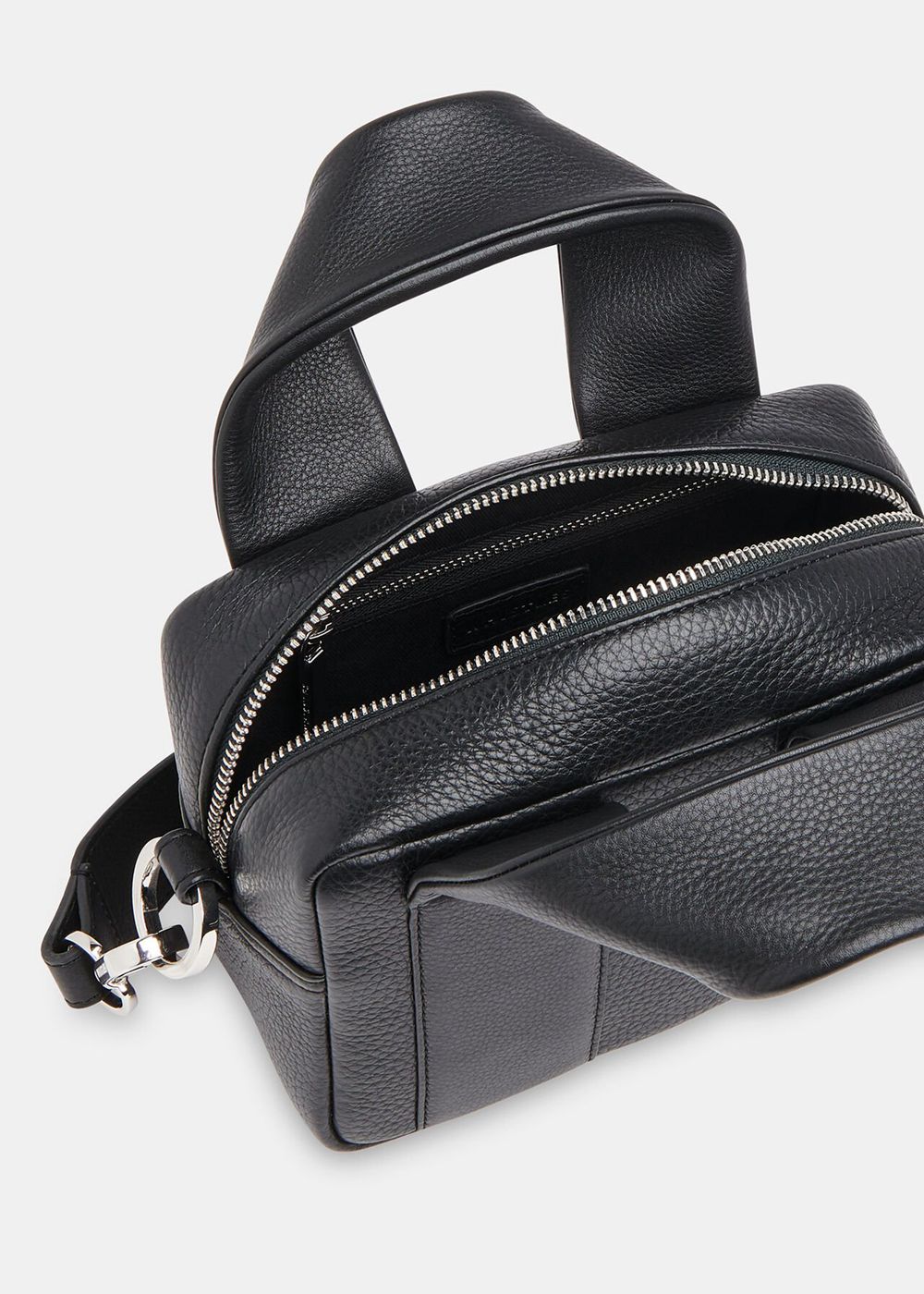 Whistles Monika Crossbody Bag Black | US-16435RXST