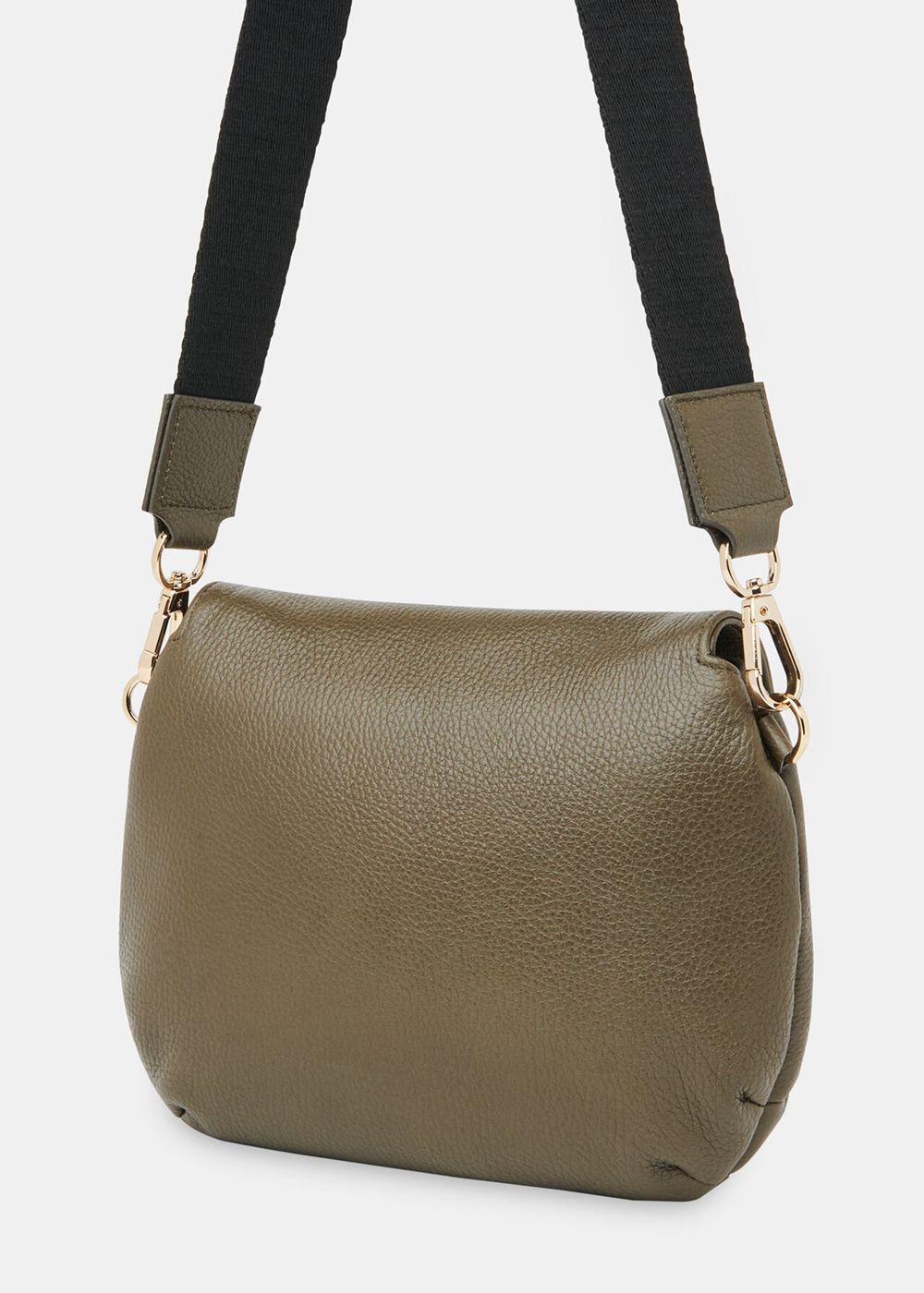 Whistles Nala Soft Saddle Bags Khaki | US-80256TUDP