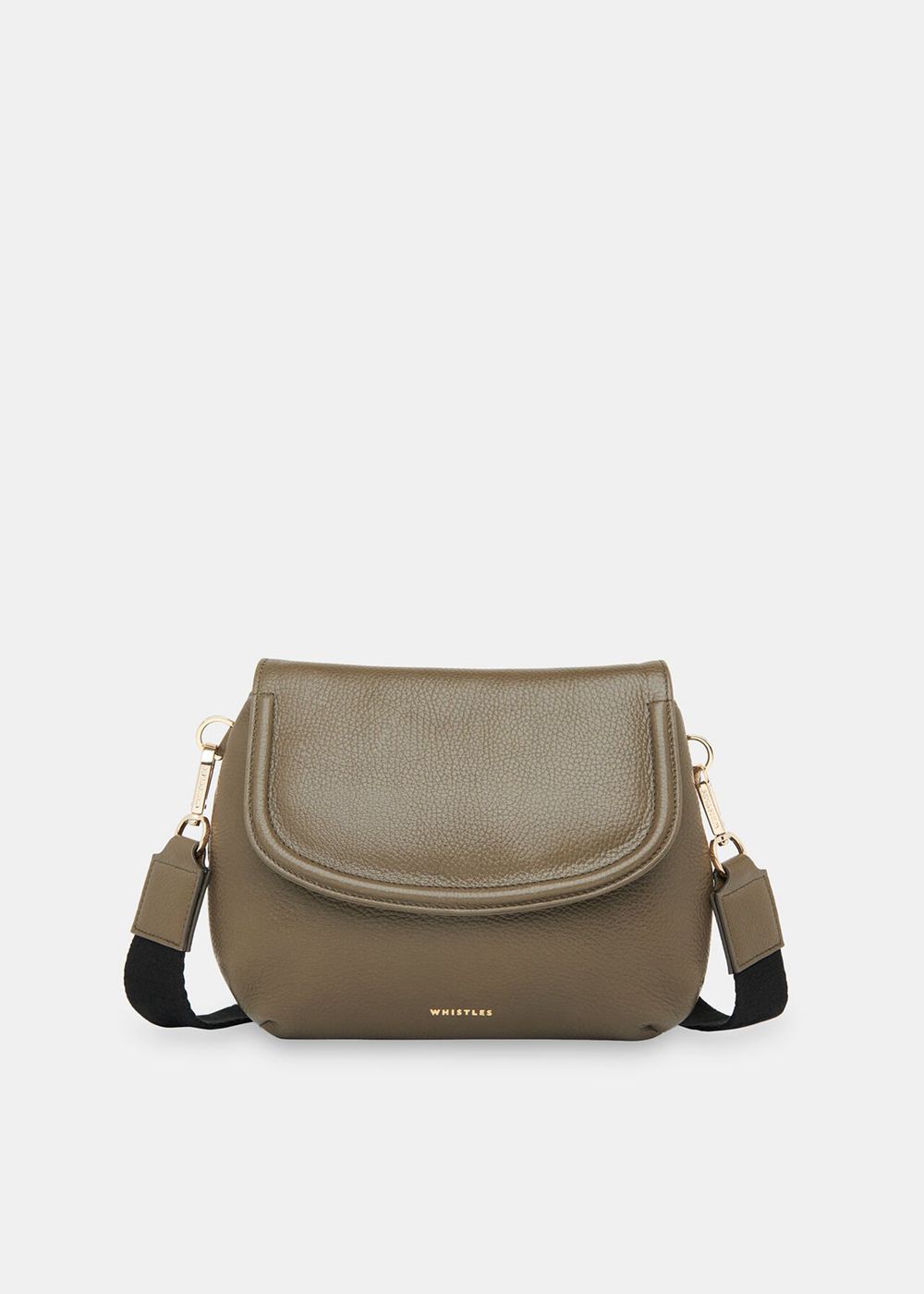 Whistles Nala Soft Saddle Bags Khaki | US-80256TUDP