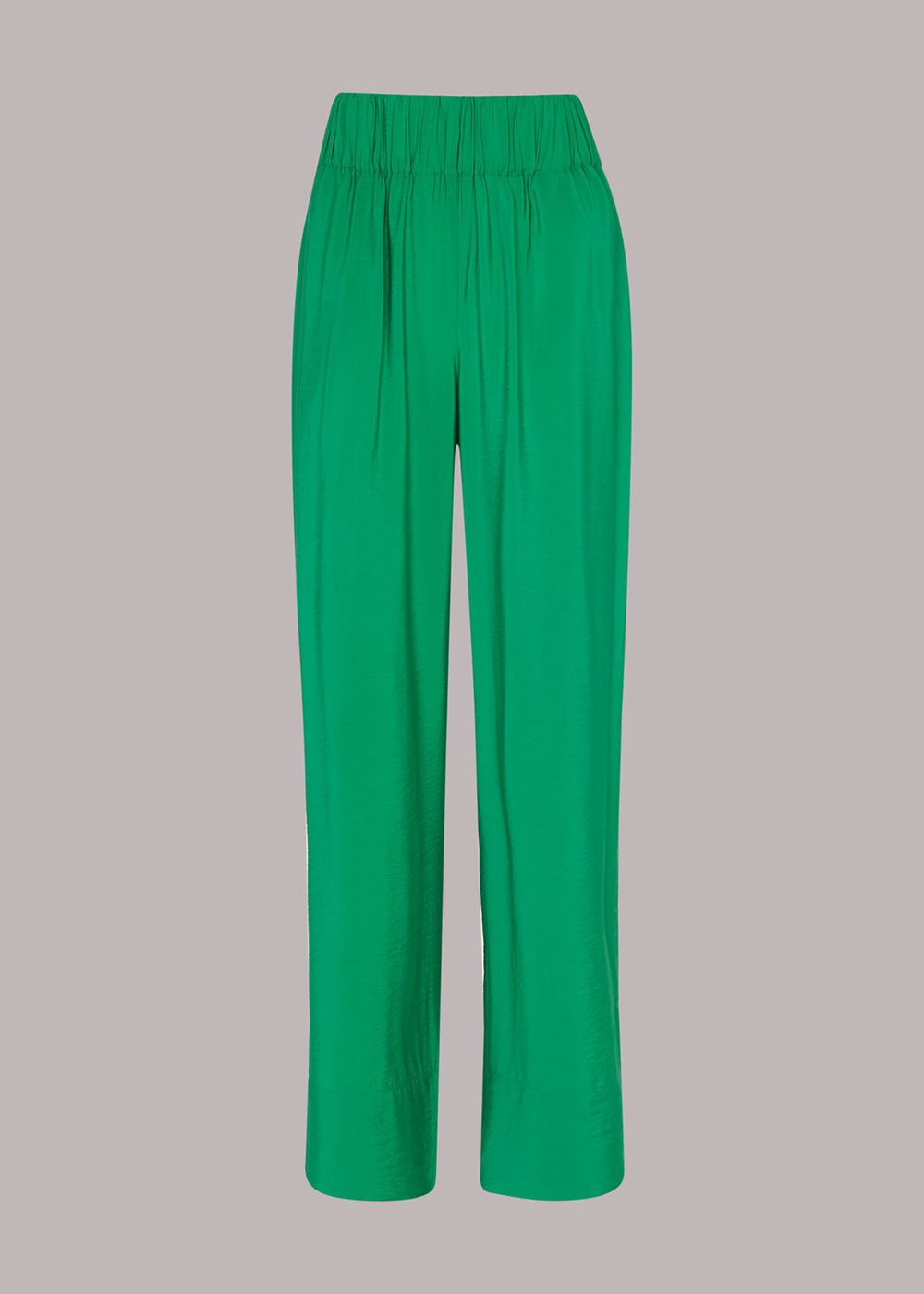 Whistles Nicola Elasticated Pants Green | US-08216VKWA