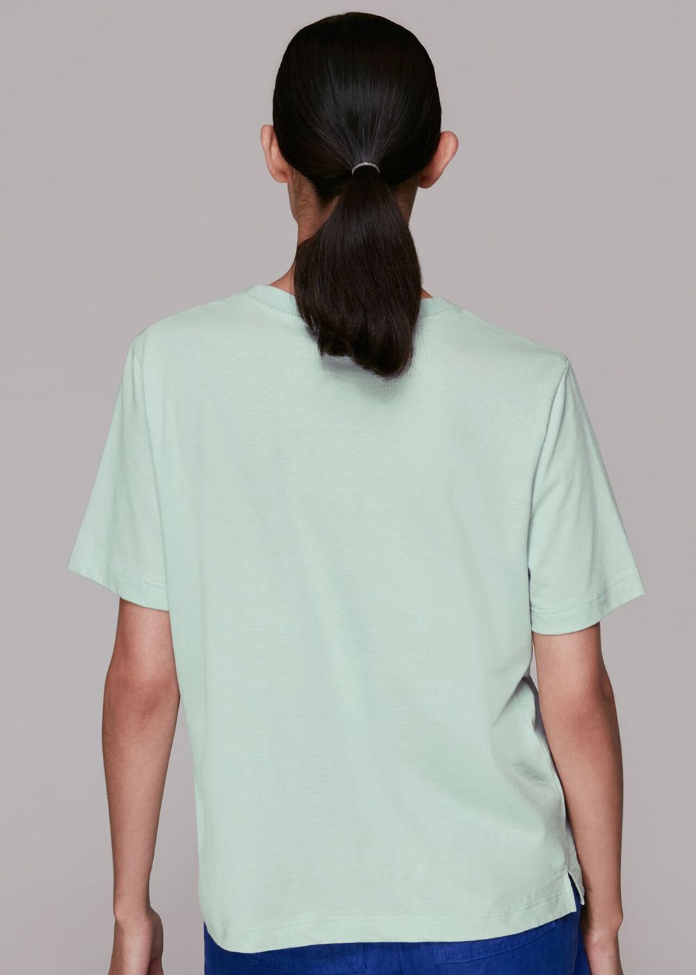 Whistles Nurture Nature T-Shirt Green | US-59621VQPZ