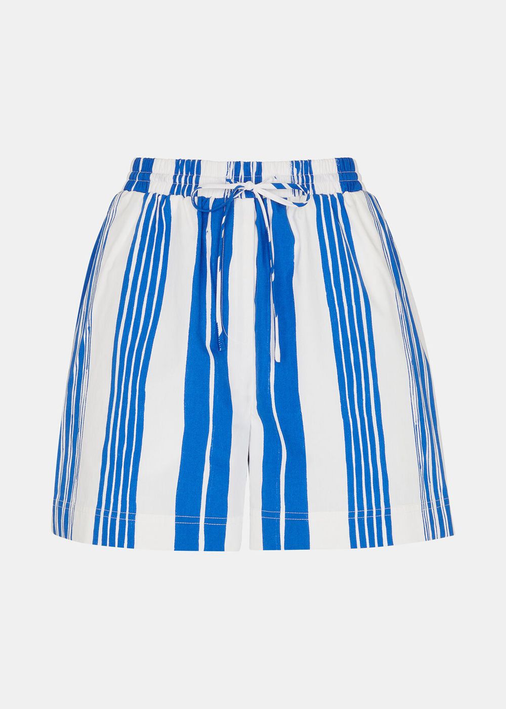 Whistles Painted Stripes Shorts Blue / Multicolor | US-42175WENZ