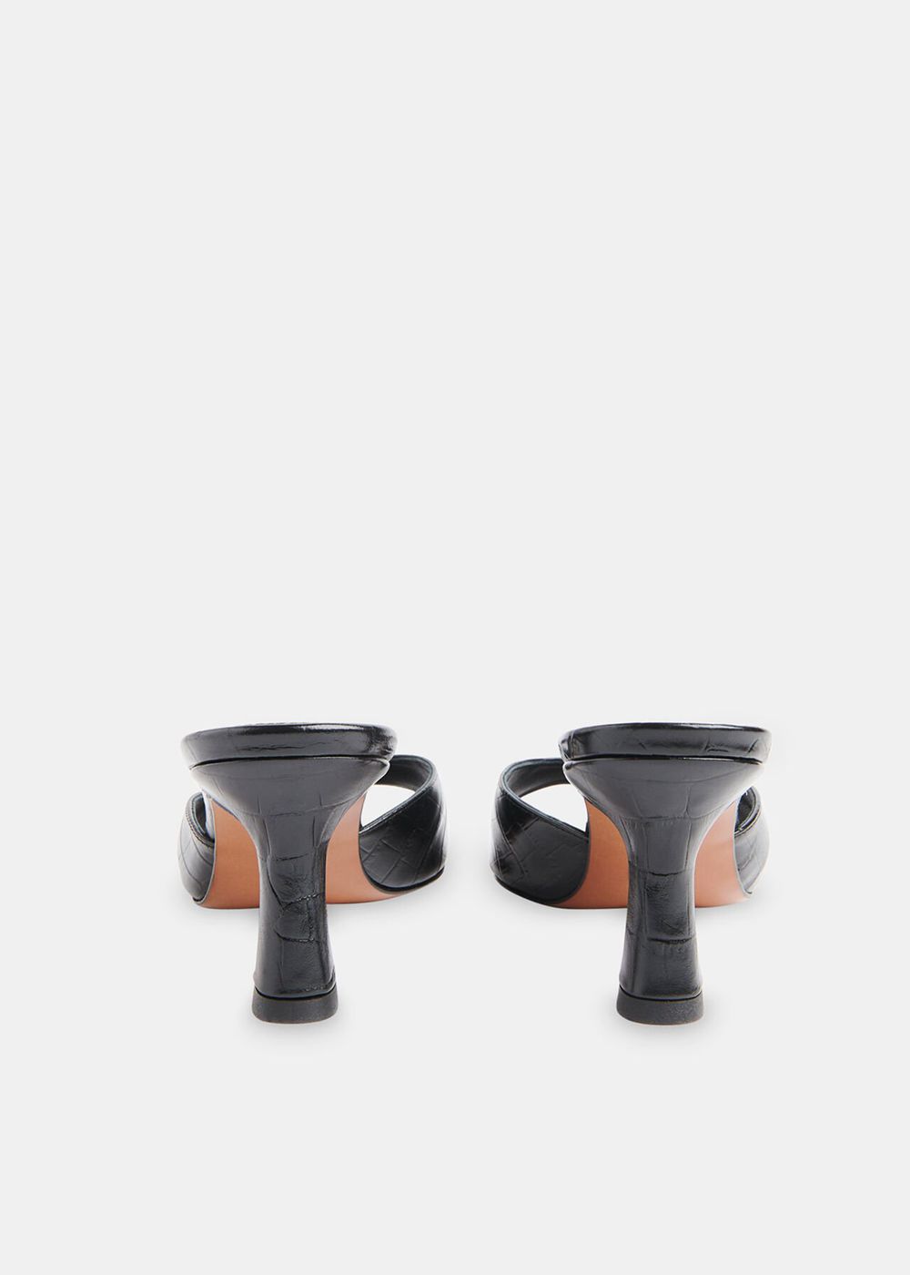 Whistles Pia Slip On Mule Black | US-18637YXEO