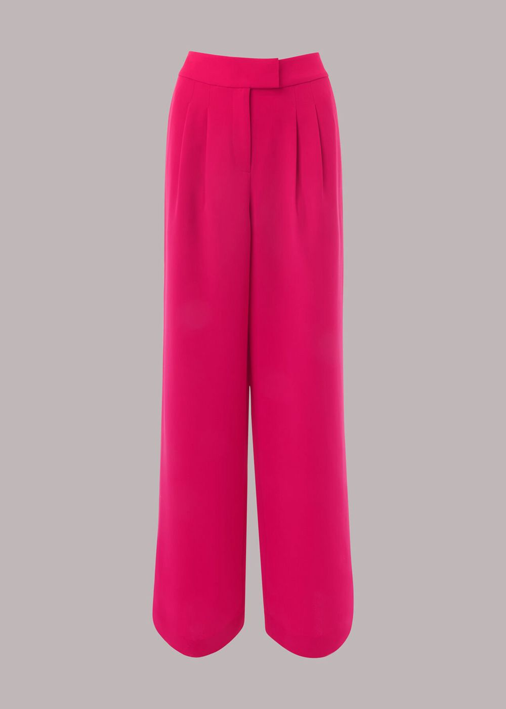 Whistles Pleat Front Fran Pants Pink | US-67803RFEZ