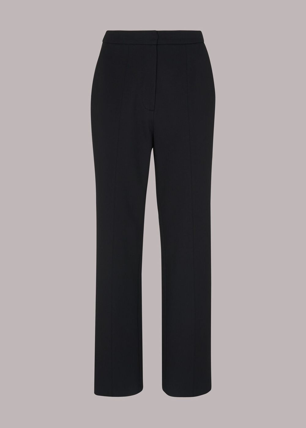 Whistles Ponte Slim Leg Pants Black | US-73962BFHD