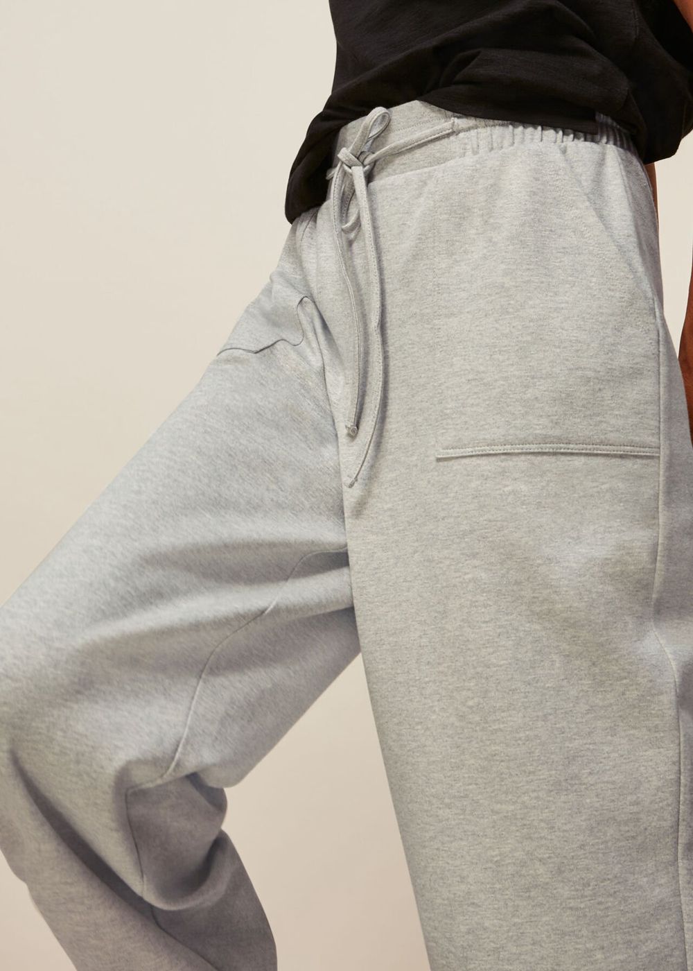 Whistles Premium Lounge Joggers Grey | US-13609KIWX