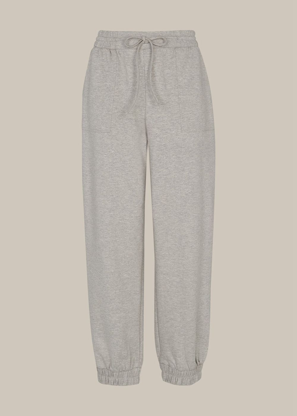 Whistles Premium Lounge Joggers Grey | US-13609KIWX