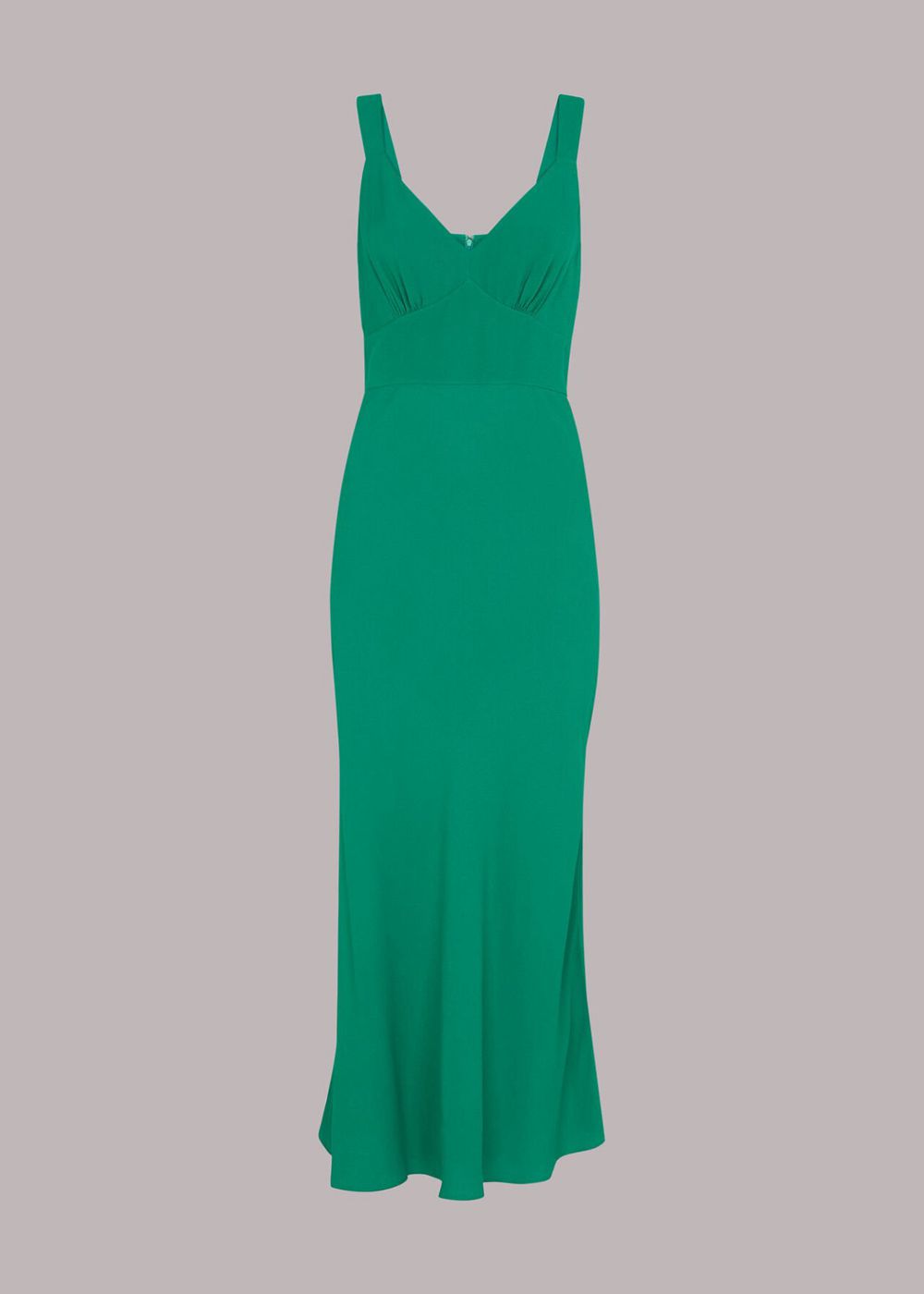 Whistles Rachael Sleeveless Dress Green | US-81290KWYV