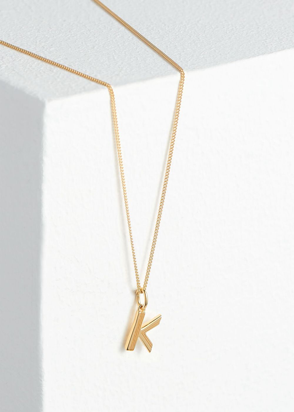 Whistles Rachel Jackson Letter Necklace Gold | US-01846VQJT