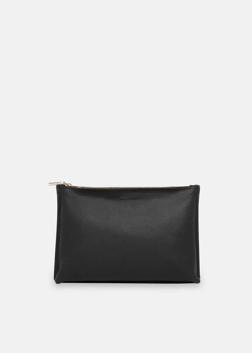 Whistles Rae Double Pouch Clutch Bags Black | US-18793QALZ