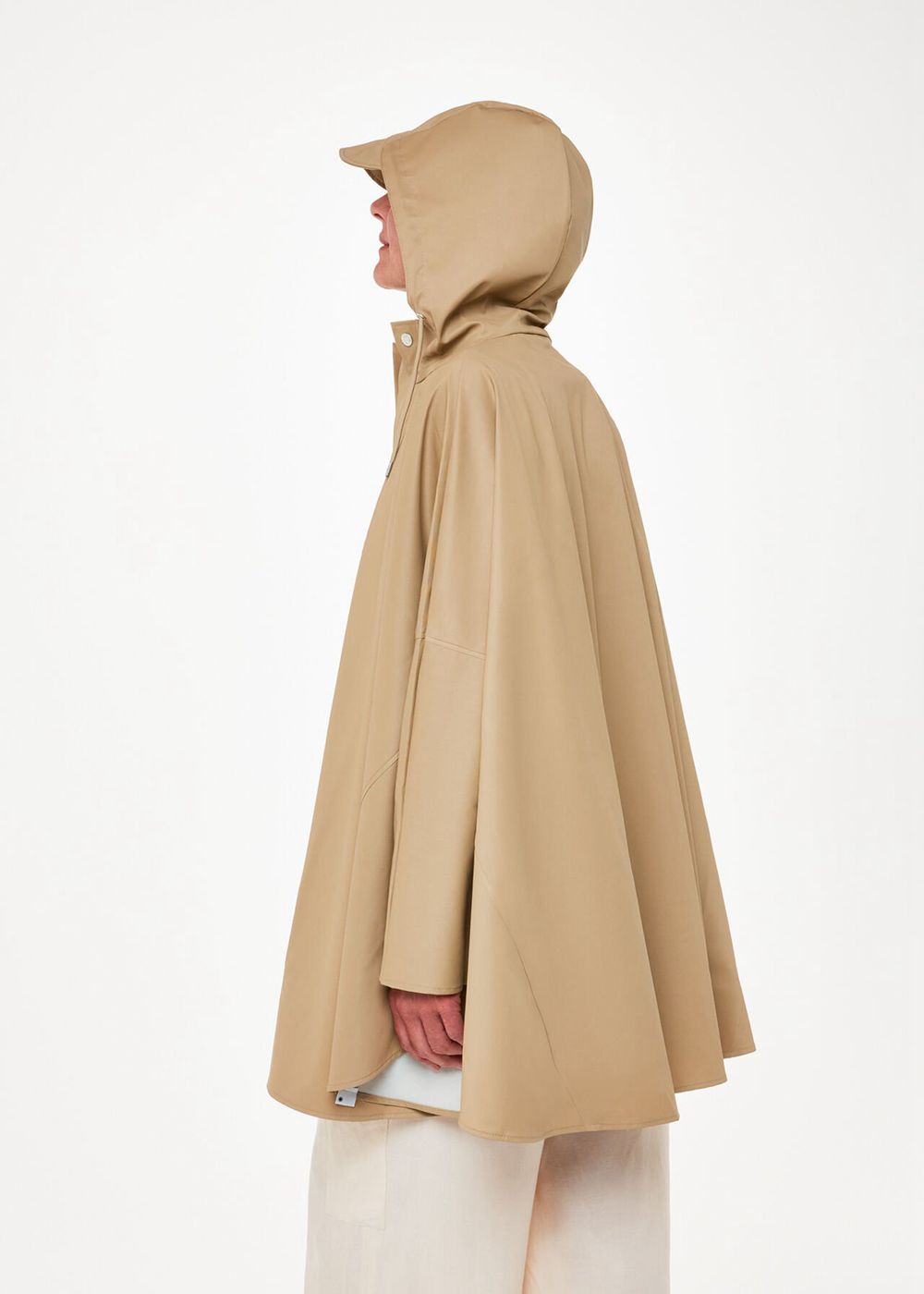 Whistles Rains Cape Jacket Neutral | US-09257SIHX