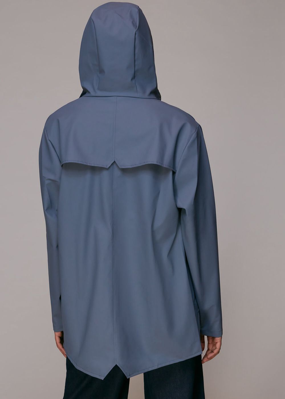 Whistles Rains Jacket Blue | US-91540OREC