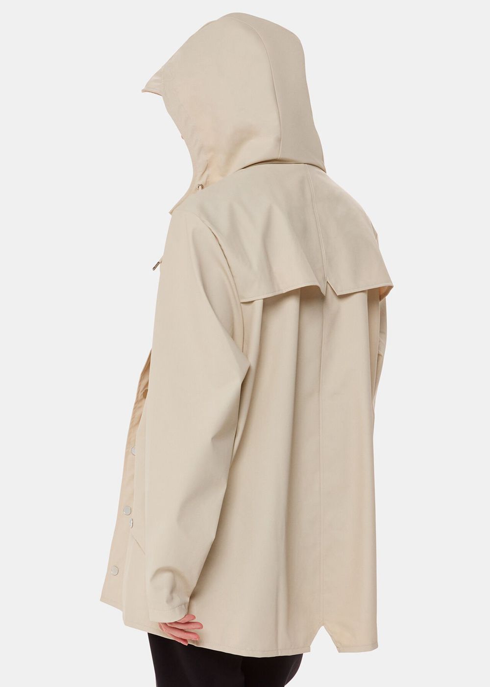 Whistles Rains Jacket White | US-86750BIAG