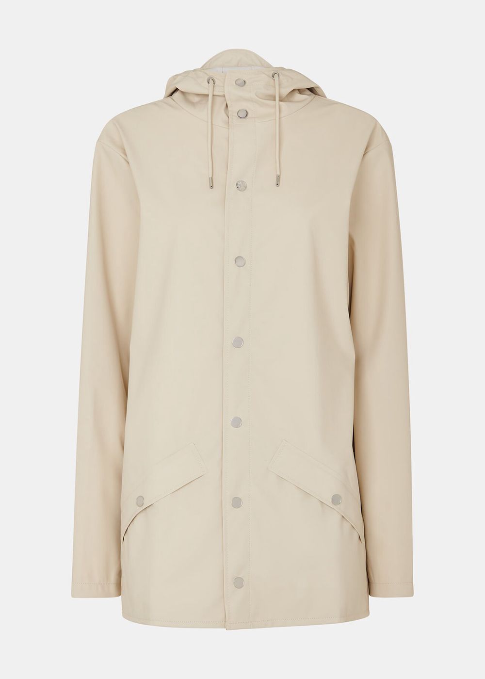 Whistles Rains Jacket White | US-86750BIAG