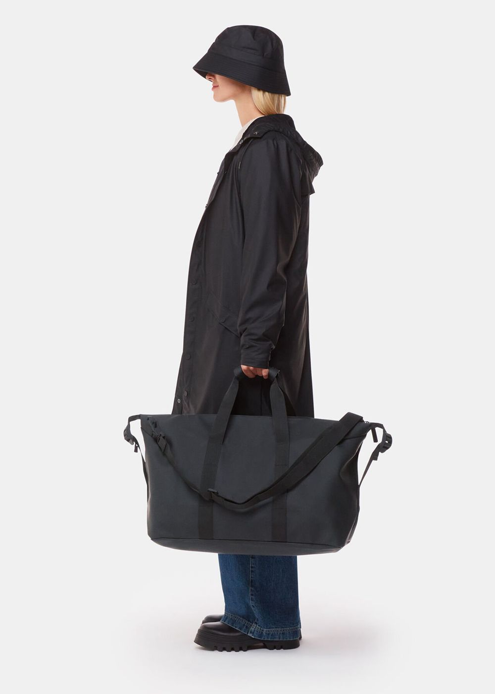 Whistles Rains Weekend Bags Black | US-91624JSFY