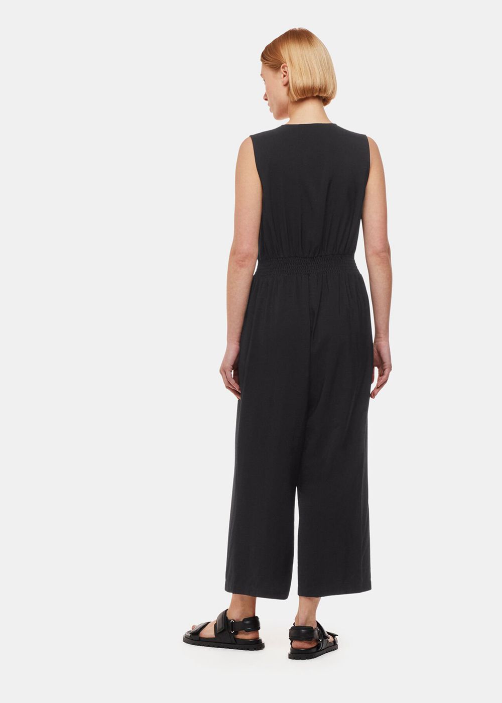 Whistles Remmie Jumpsuit Black | US-82735VKXJ