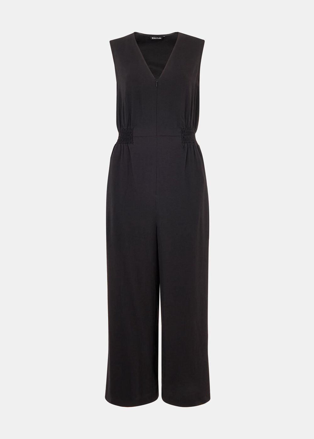 Whistles Remmie Jumpsuit Black | US-82735VKXJ