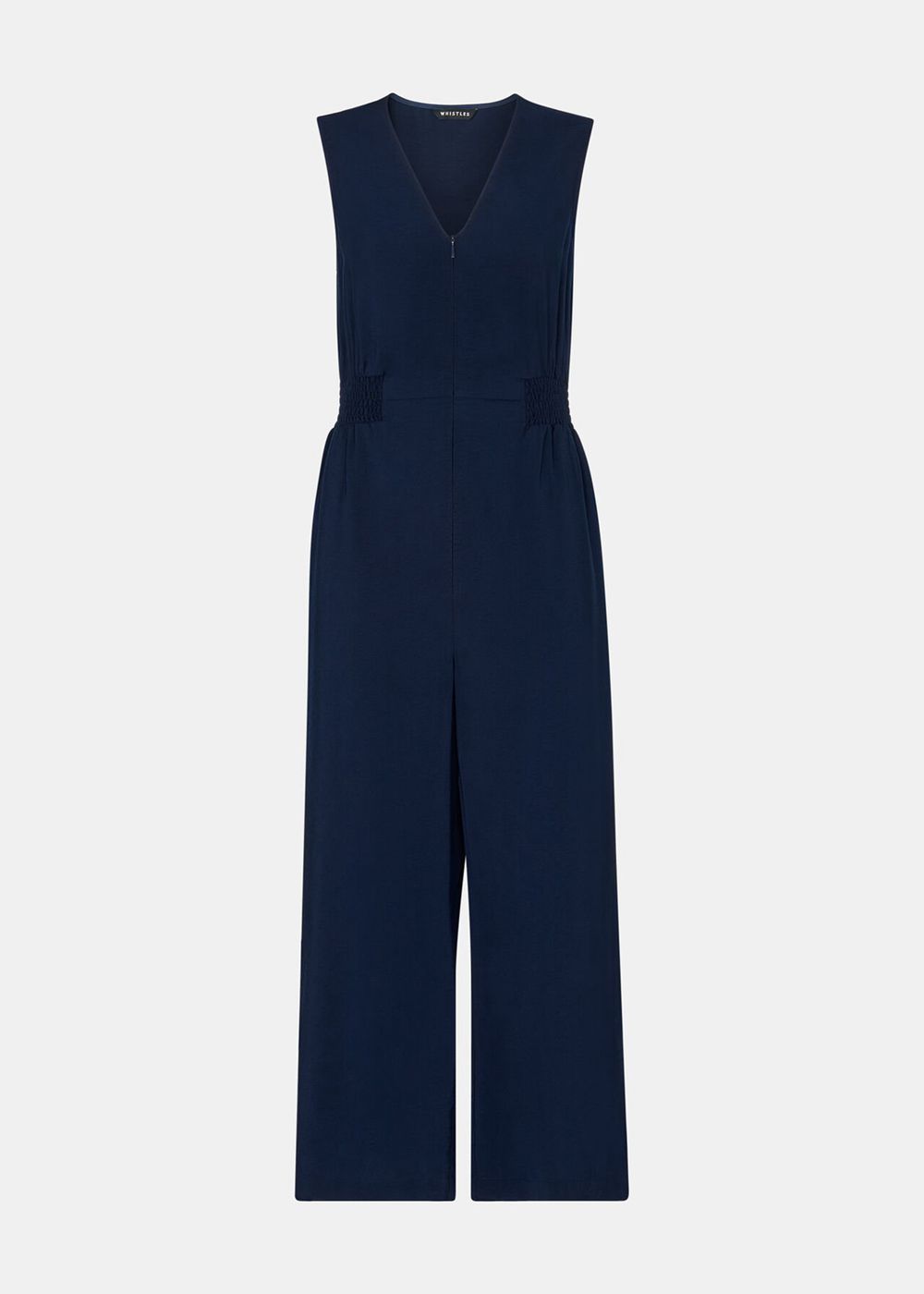 Whistles Remmie Jumpsuit Navy | US-59643MUSH