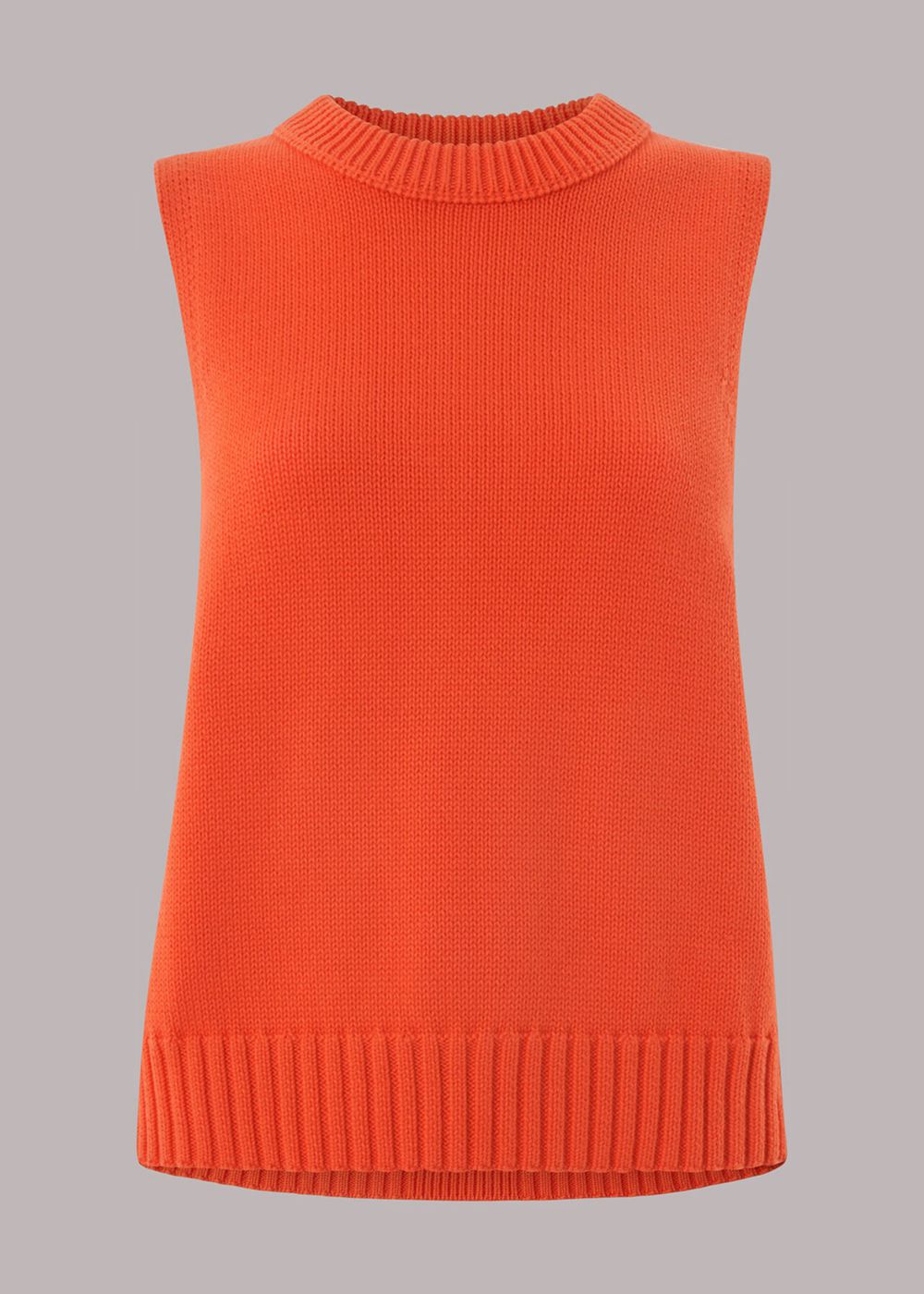 Whistles Rib Detail Indie Knitwear Red | US-46235LCON