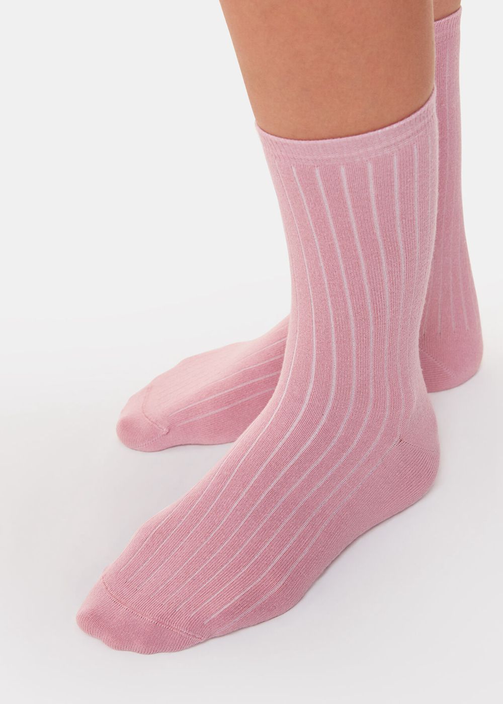 Whistles Ribbed Set Of Socks Red / Multicolor | US-58932UCEZ