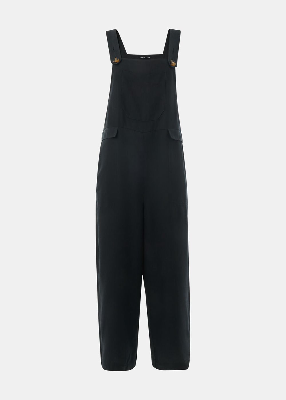 Whistles Riley Jumpsuit Black | US-84123RTJU