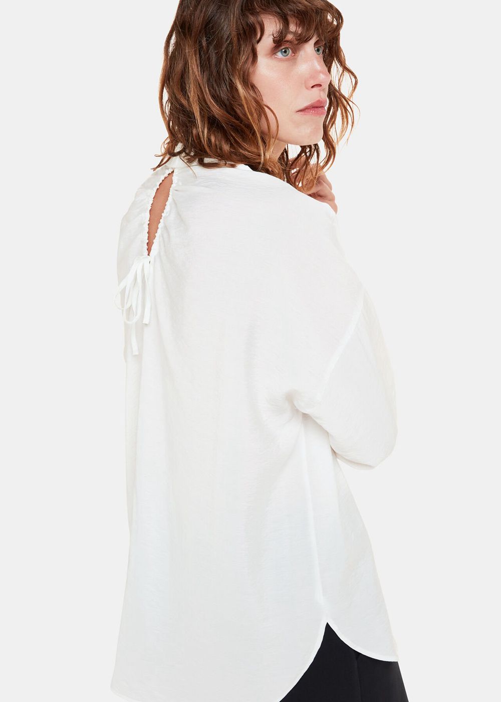 Whistles Riley Tunic Top White | US-36549FITY