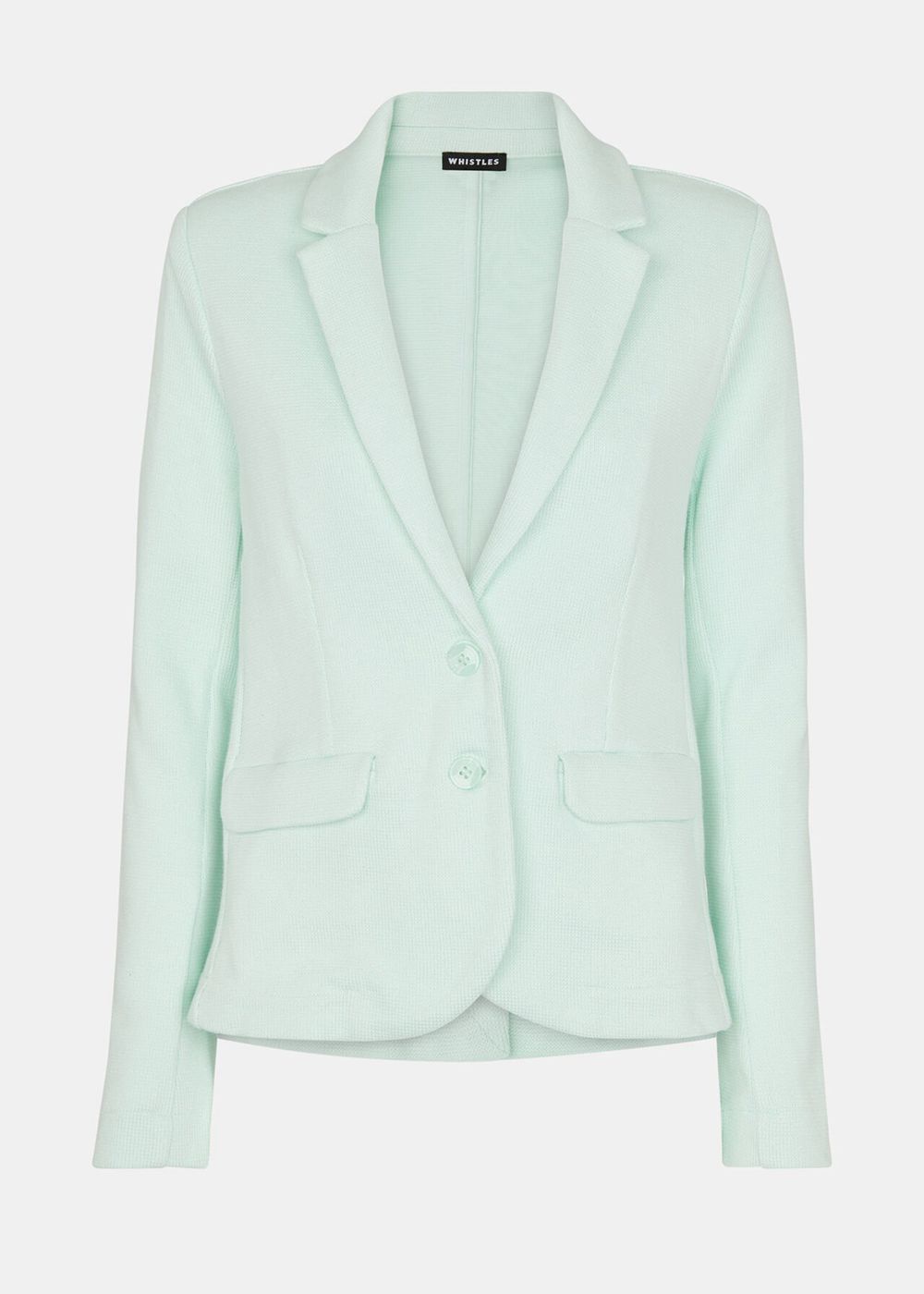 Whistles Slim Jersey Jacket Mint | US-48672HOAD