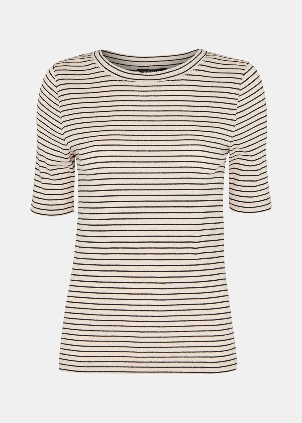 Whistles Slim Stripe T-Shirt Navy / Multicolor | US-97523GVBN