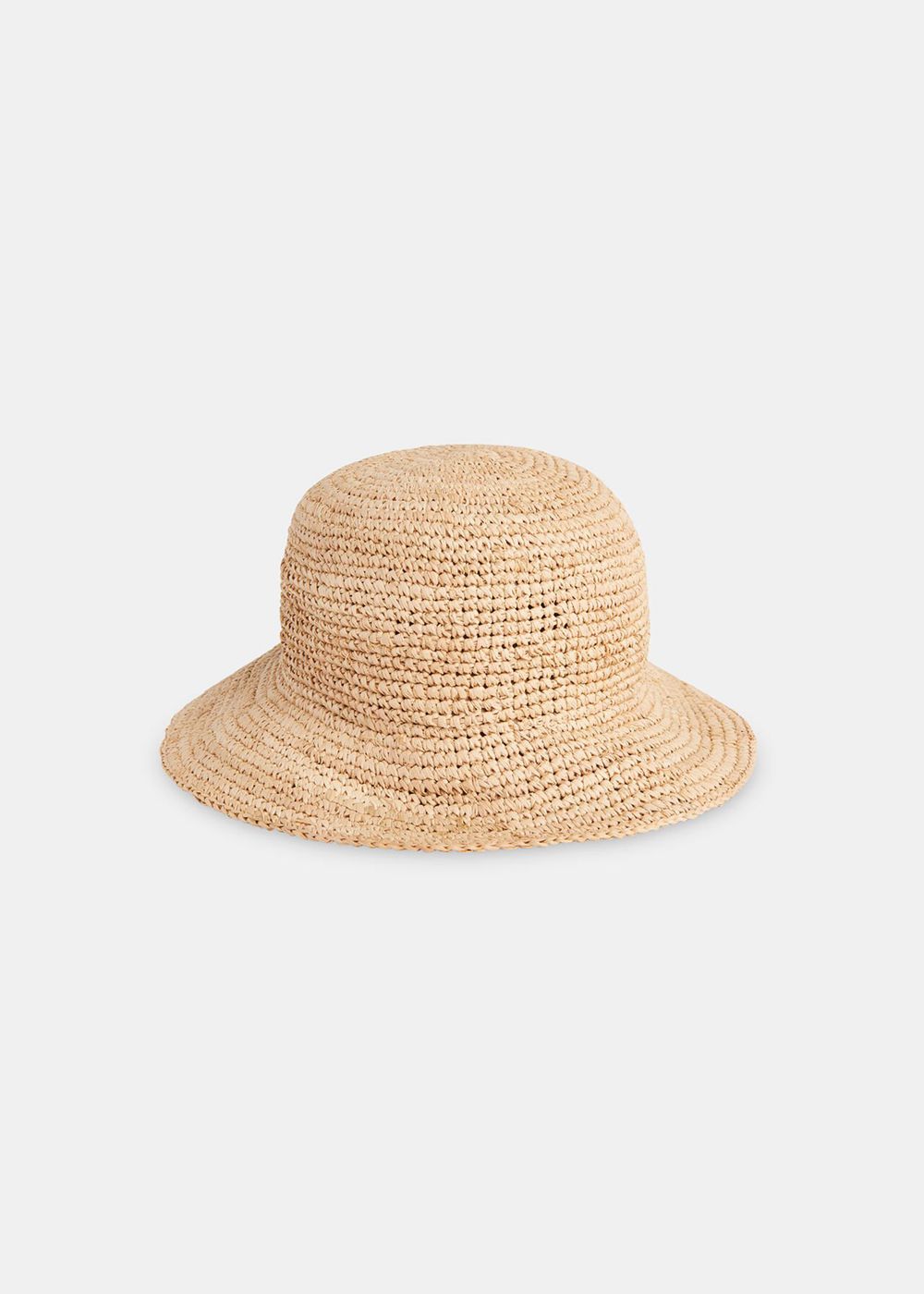 Whistles Straw Bucket Hats Neutral | US-71829HDVR