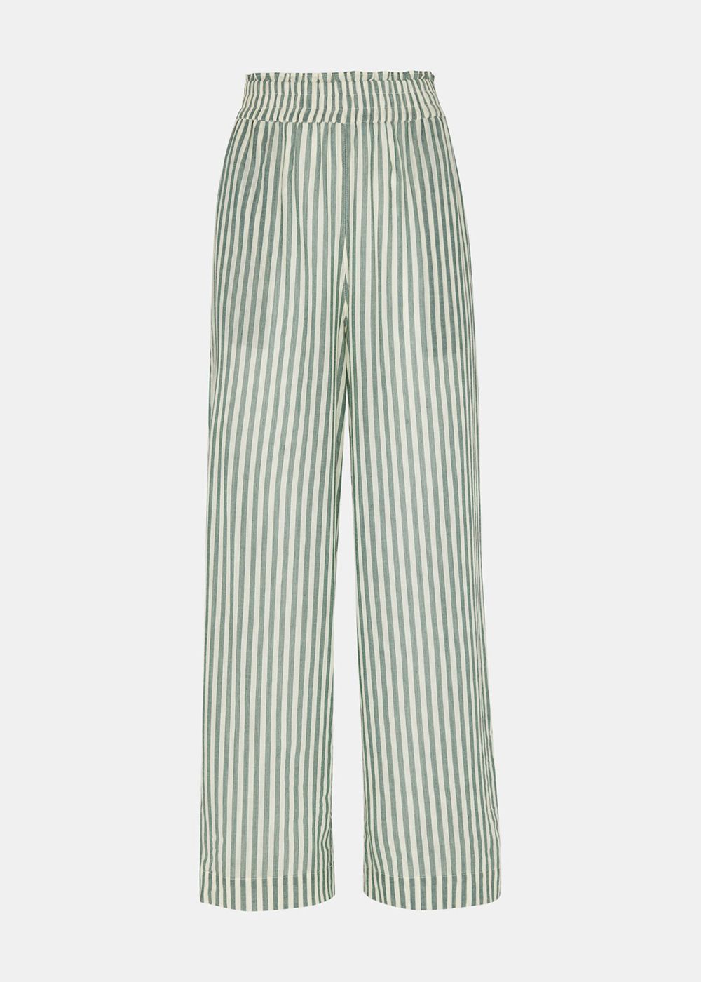 Whistles Stripe Beach Pants Green / Multicolor | US-06547GTOA