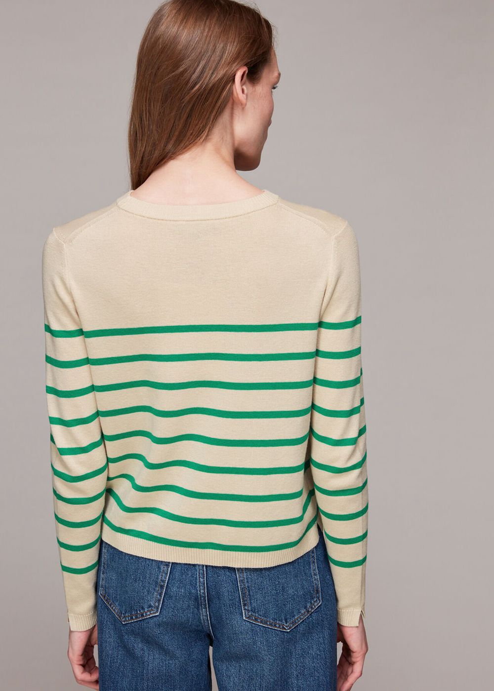 Whistles Stripe Crew Neck Knitwear Multicolor | US-30972SCYJ