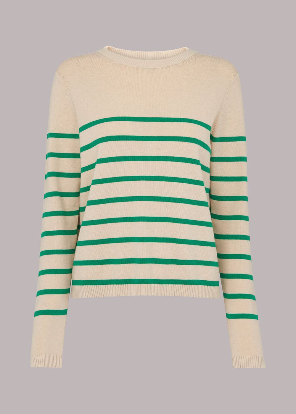 Whistles Stripe Crew Neck Knitwear Multicolor | US-30972SCYJ