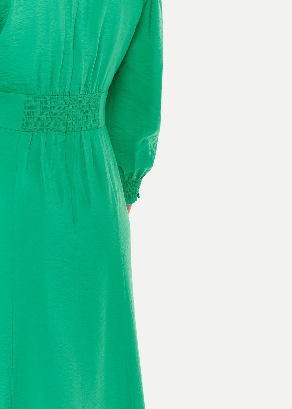 Whistles Sula Midi Dress Green | US-28460DKMO