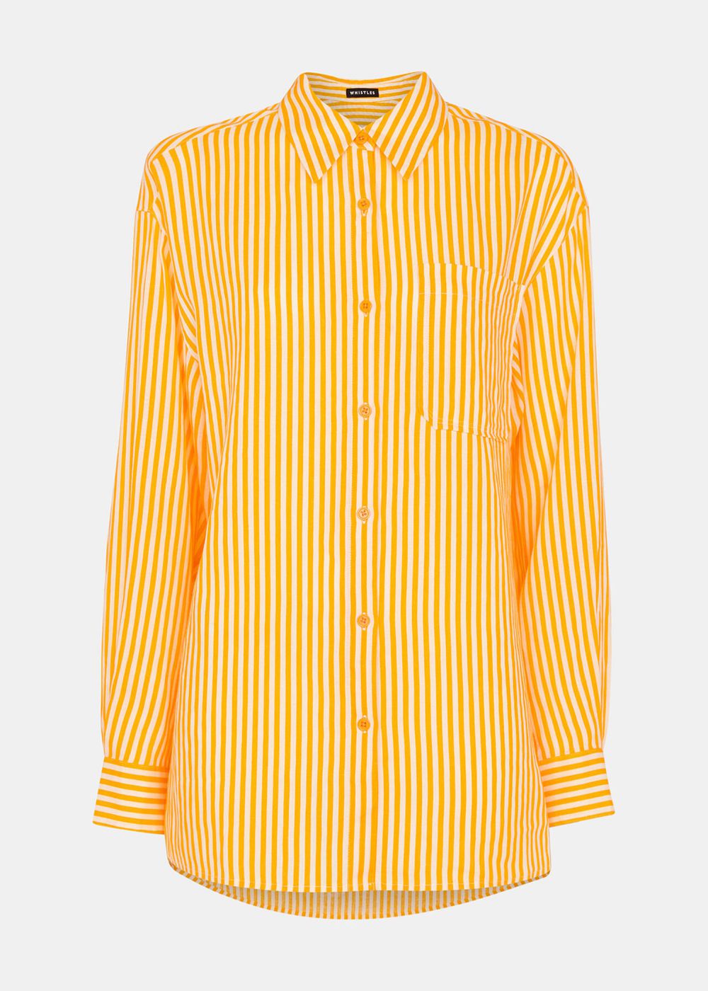 Whistles Sunshine Stripe Shirts Multicolor | US-09176CFMB