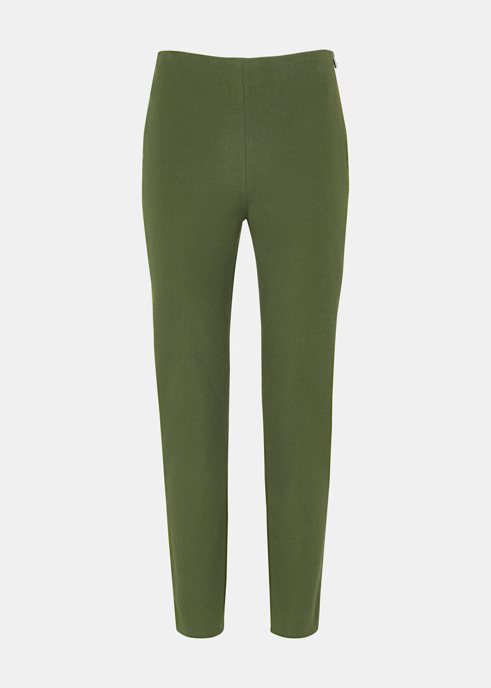 Whistles Super Stretch Pants Khaki | US-89146LXBK