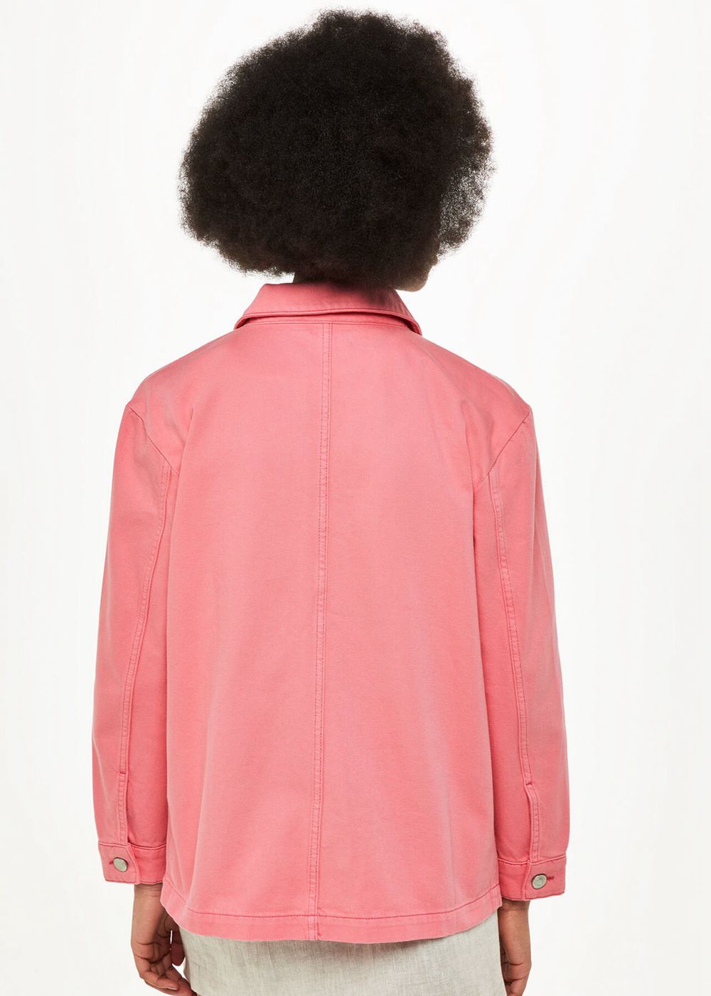 Whistles Sylvia Jacket Pink | US-57612VZMW