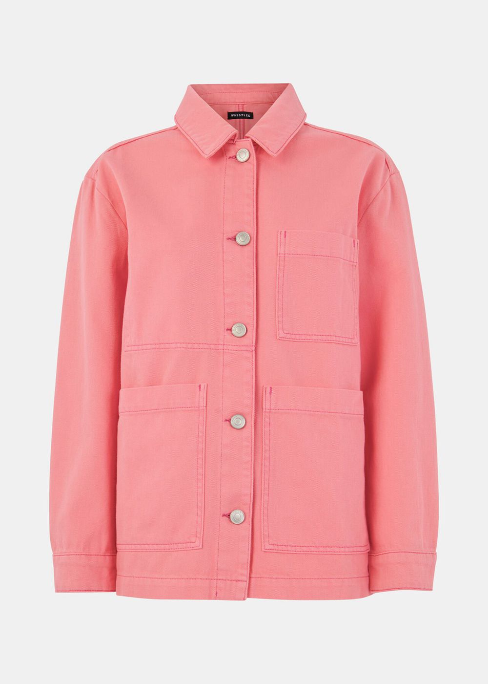 Whistles Sylvia Jacket Pink | US-57612VZMW